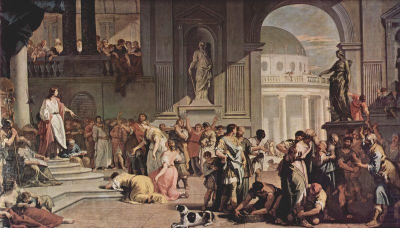 RICCI, Sebastiano Die angeklagte Susanna und der Prophet Daniel china oil painting image